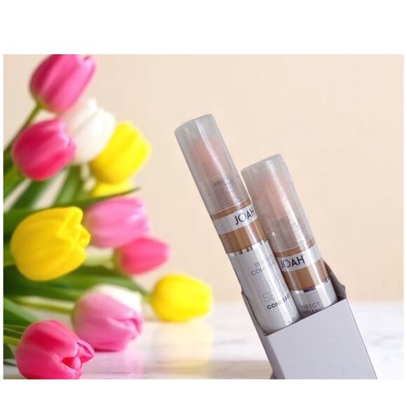 (2) Tubes Boxed JOAH Eye Serum Concealer Tan Deep Neutral Peptides Ceramides - Picture 1 of 2